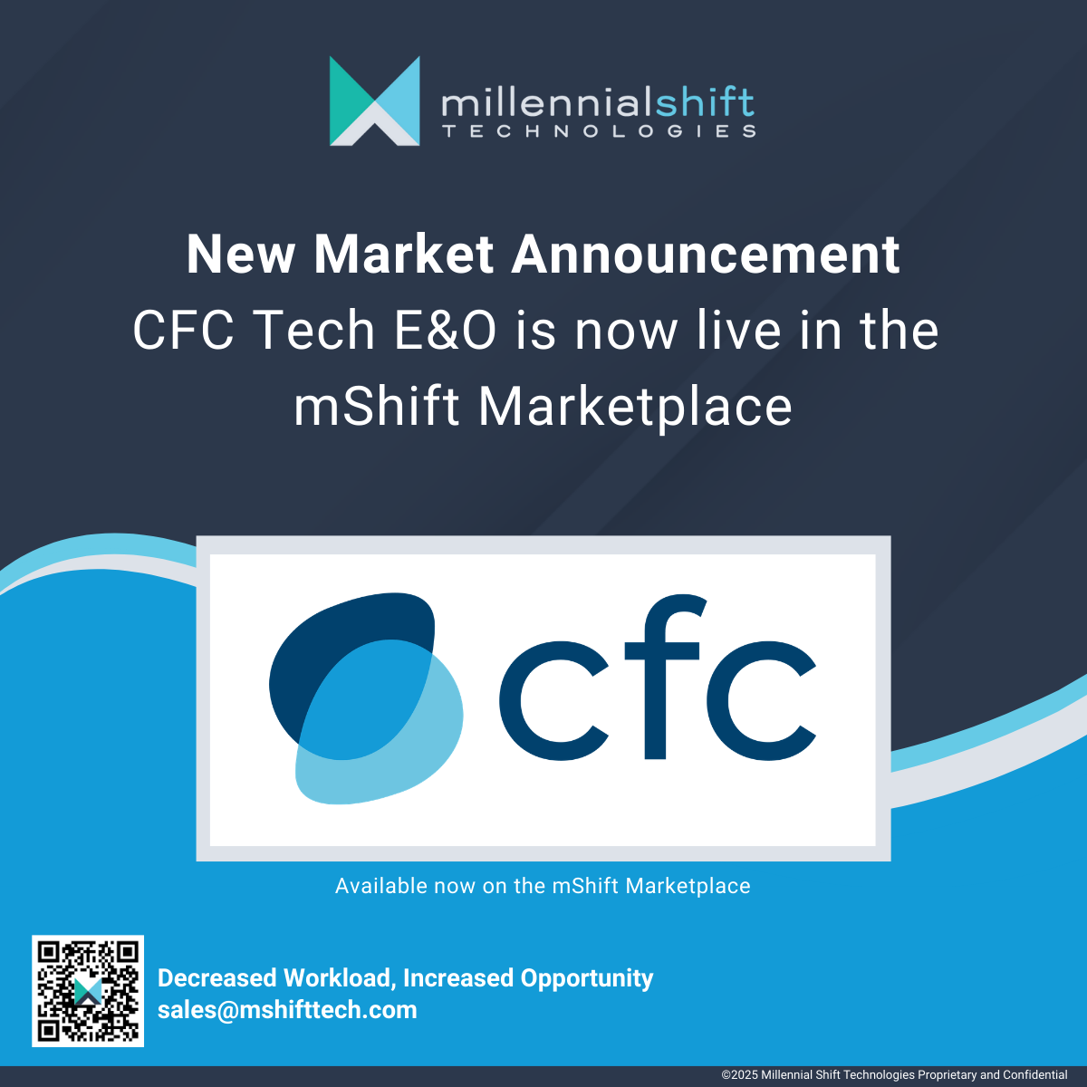 New Market Announcement