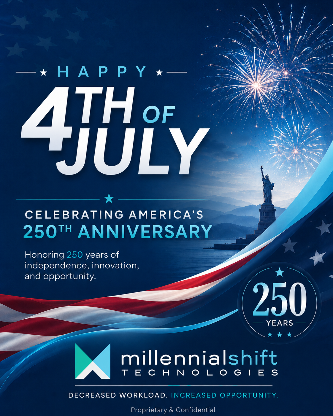 Happy Independence Day from all of us at mShift.
